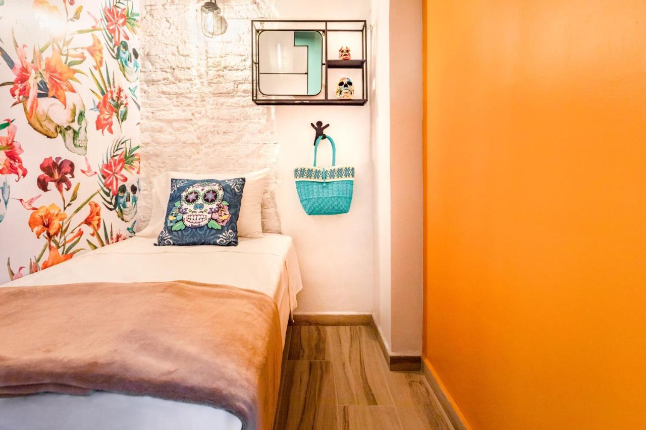 Casa Kanabri Hostal Boutique Мехико Экстерьер фото