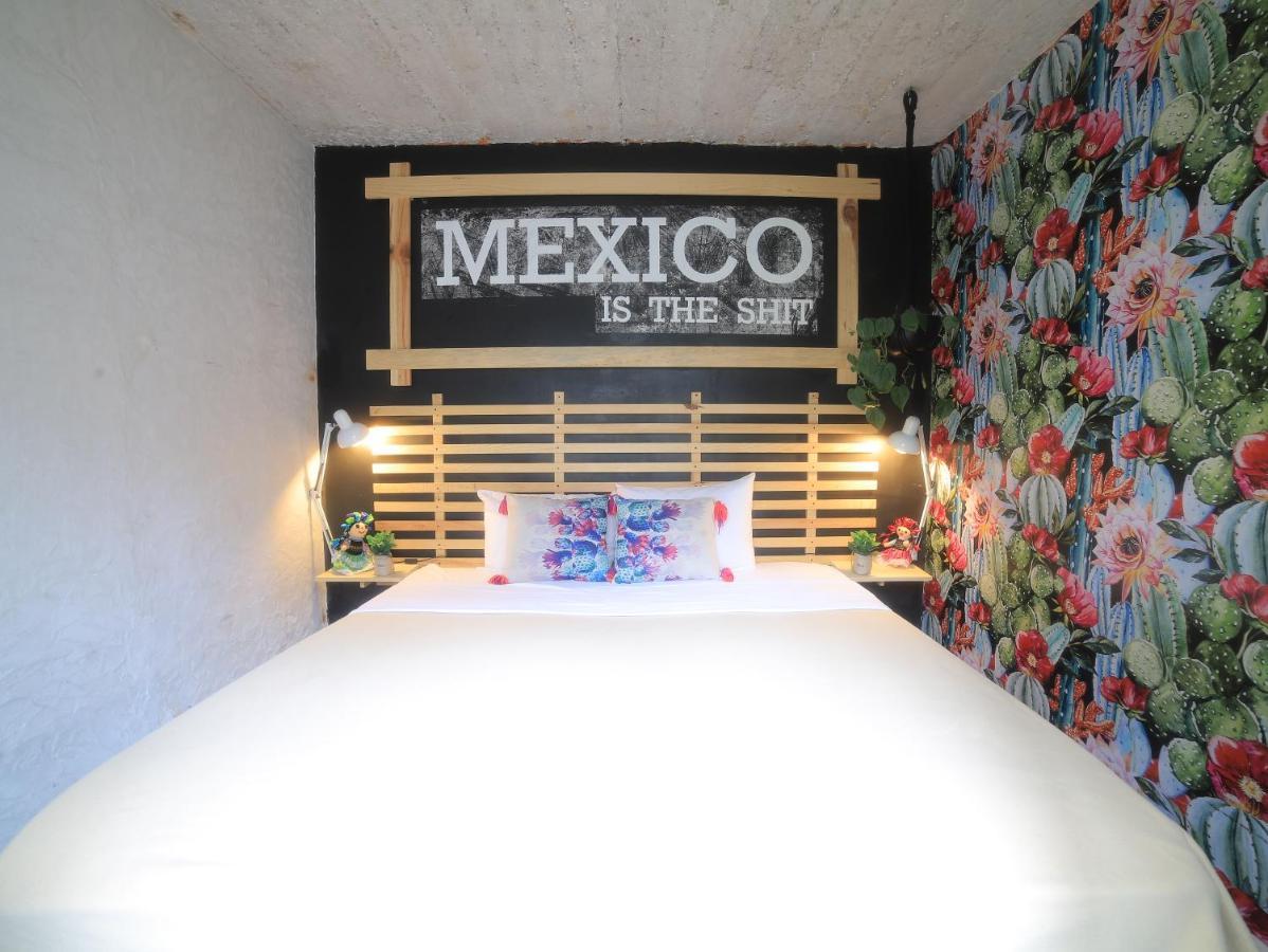 Casa Kanabri Hostal Boutique Мехико Экстерьер фото